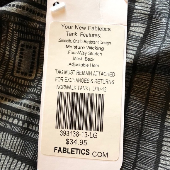 NWT Fabletics Top - Picture 4 of 5